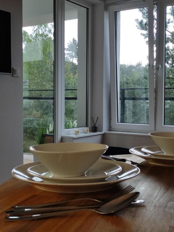 Ferienwohnung Enklawa Mielno Apartament Dwie Wody Unieście Exterior foto