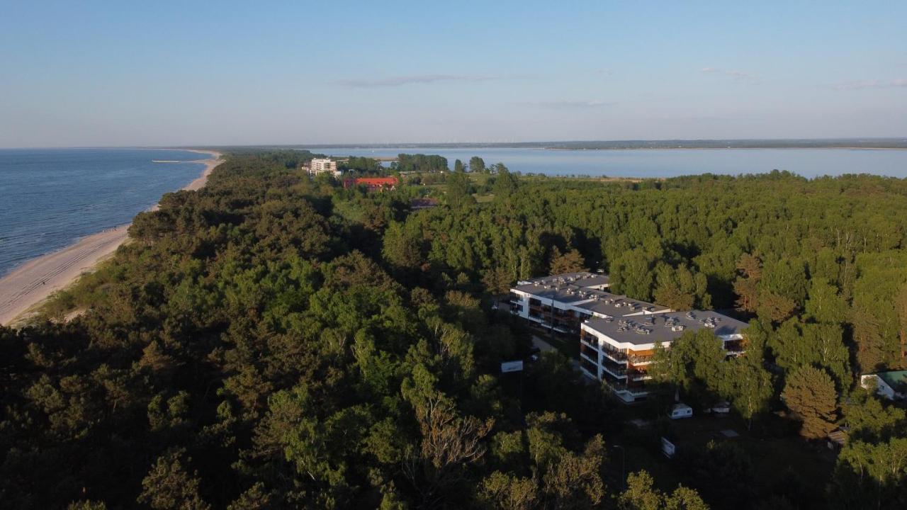 Ferienwohnung Enklawa Mielno Apartament Dwie Wody Unieście Exterior foto