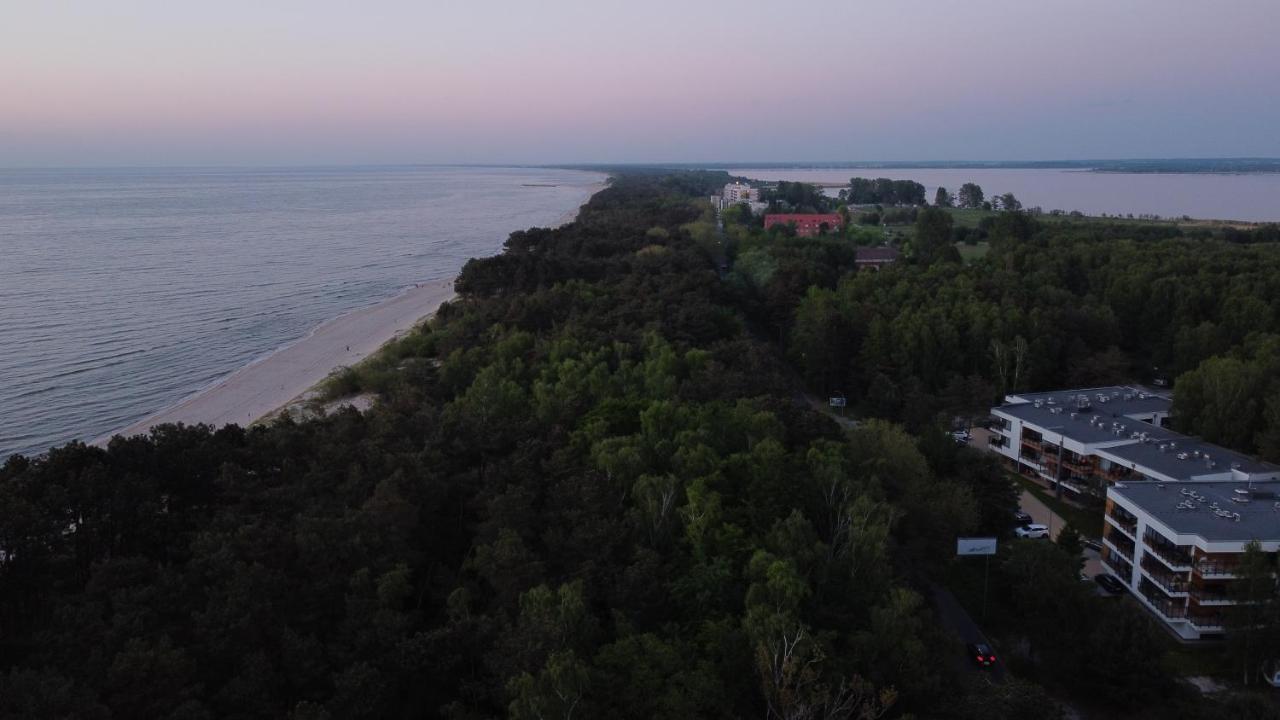 Ferienwohnung Enklawa Mielno Apartament Dwie Wody Unieście Exterior foto